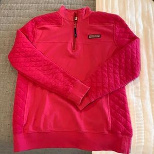 Vineyard Vines Quilted Pink Shep Shirt